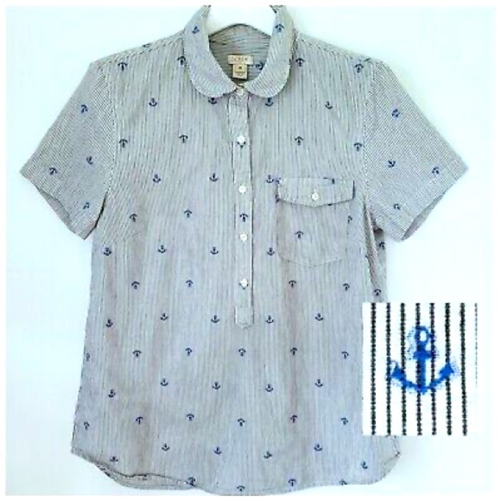 J. Crew Nautical Popover